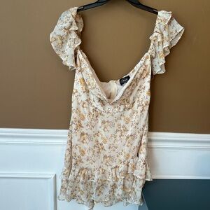 sachin and babi light blue dress Vintage cider dress giving fairy core/o vibes size medium